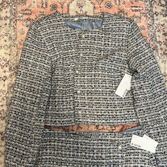 Just Fab brand- 2piece tweed suit-size XL - Picture 5 of 6